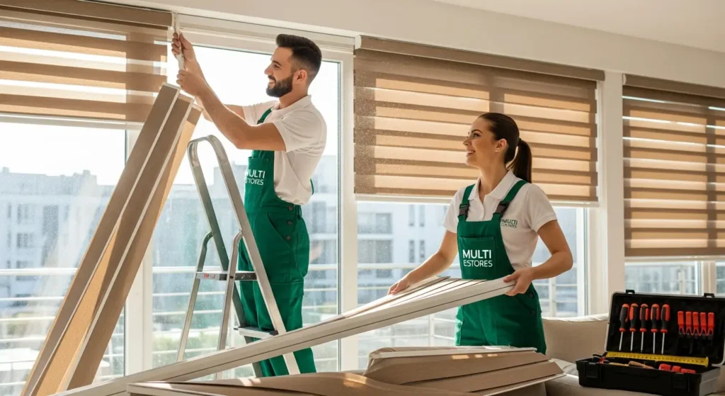 Aplicações Reais de Estores em Lisboa e Algarve