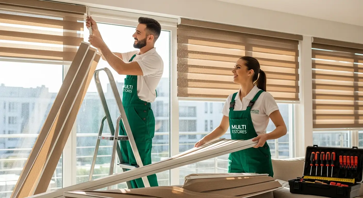 Aplicações Reais de Estores em Lisboa e Algarve