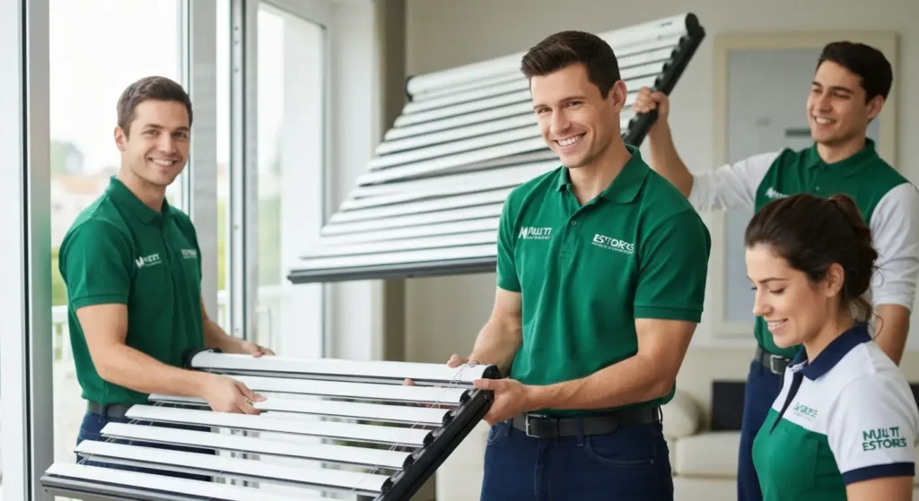 Aplicações Reais de Estores em Lisboa e Algarve