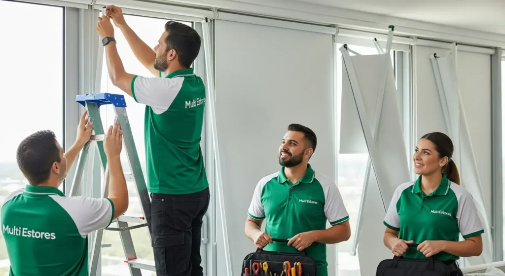 Aplicações Reais de Estores em Lisboa e Algarve