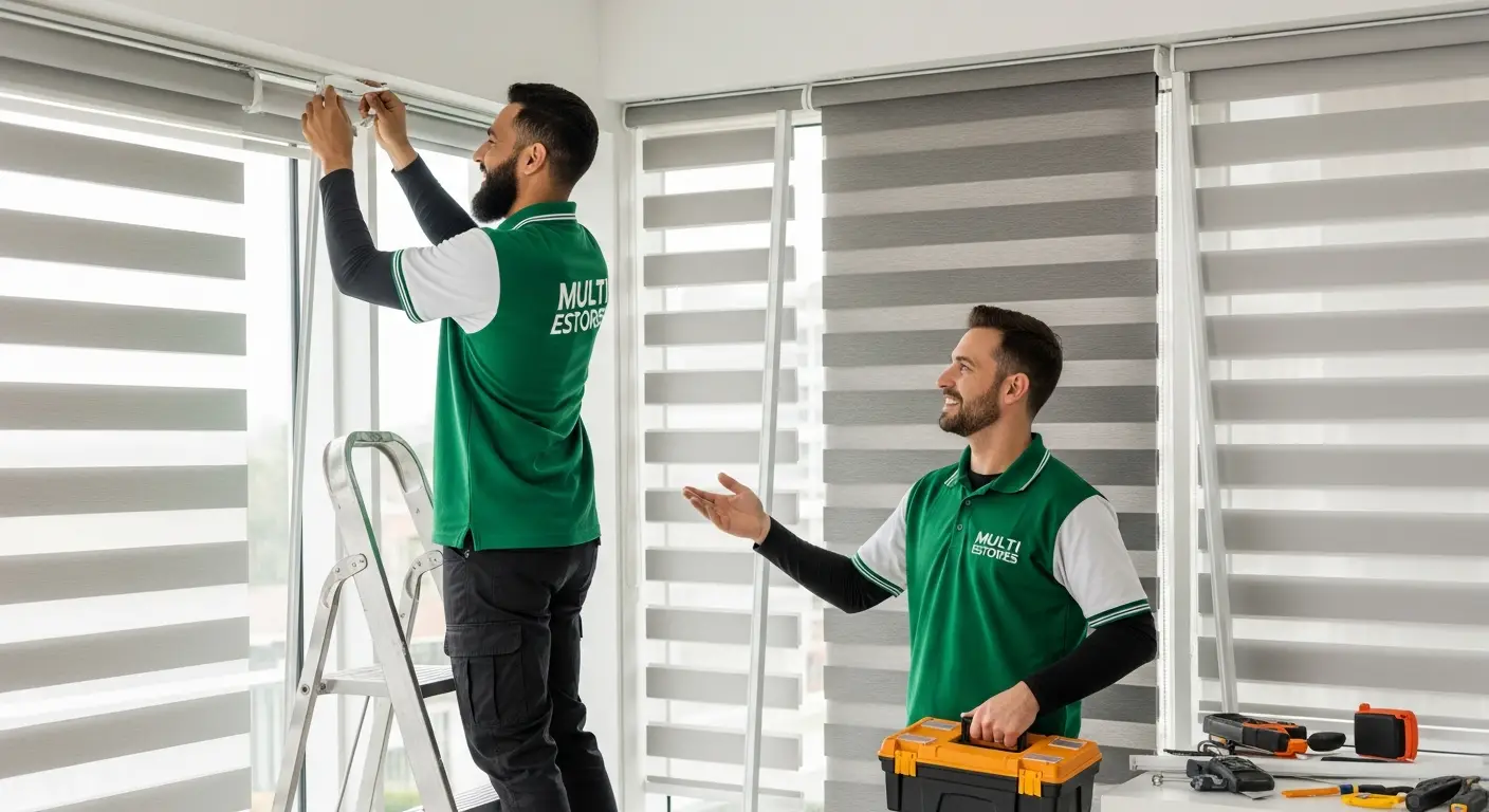 Aplicações reais de estores em Lisboa e Algarve