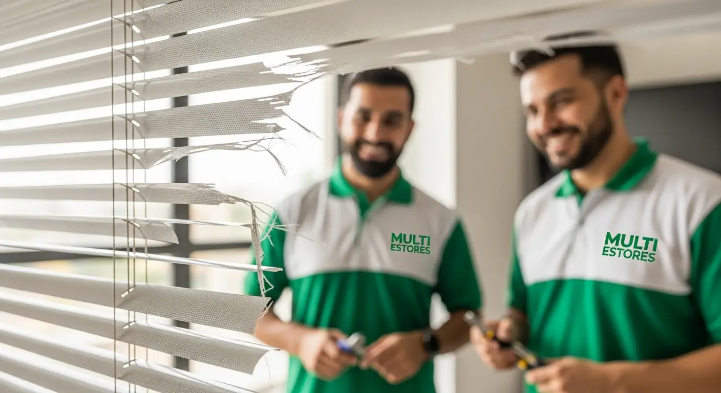 Detalhes de Estores Motorizados e Manuais