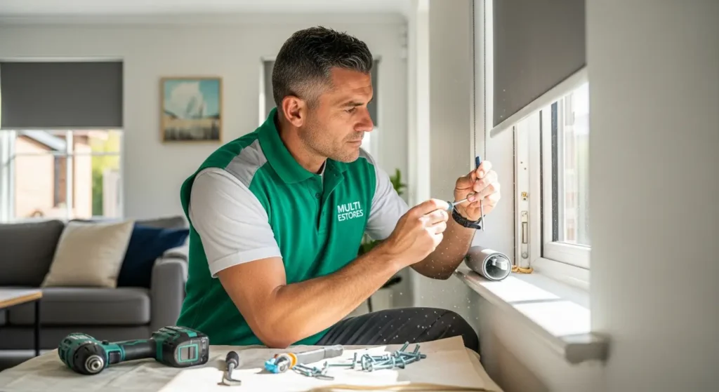 Detalhes de Estores Motorizados e Manuais