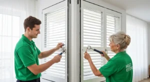 Estores Instalados em Ambiente Residencial