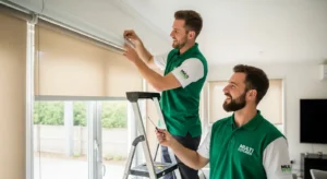 Estores Instalados em Ambiente Residencial