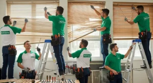 Estores Instalados em Ambiente Residencial