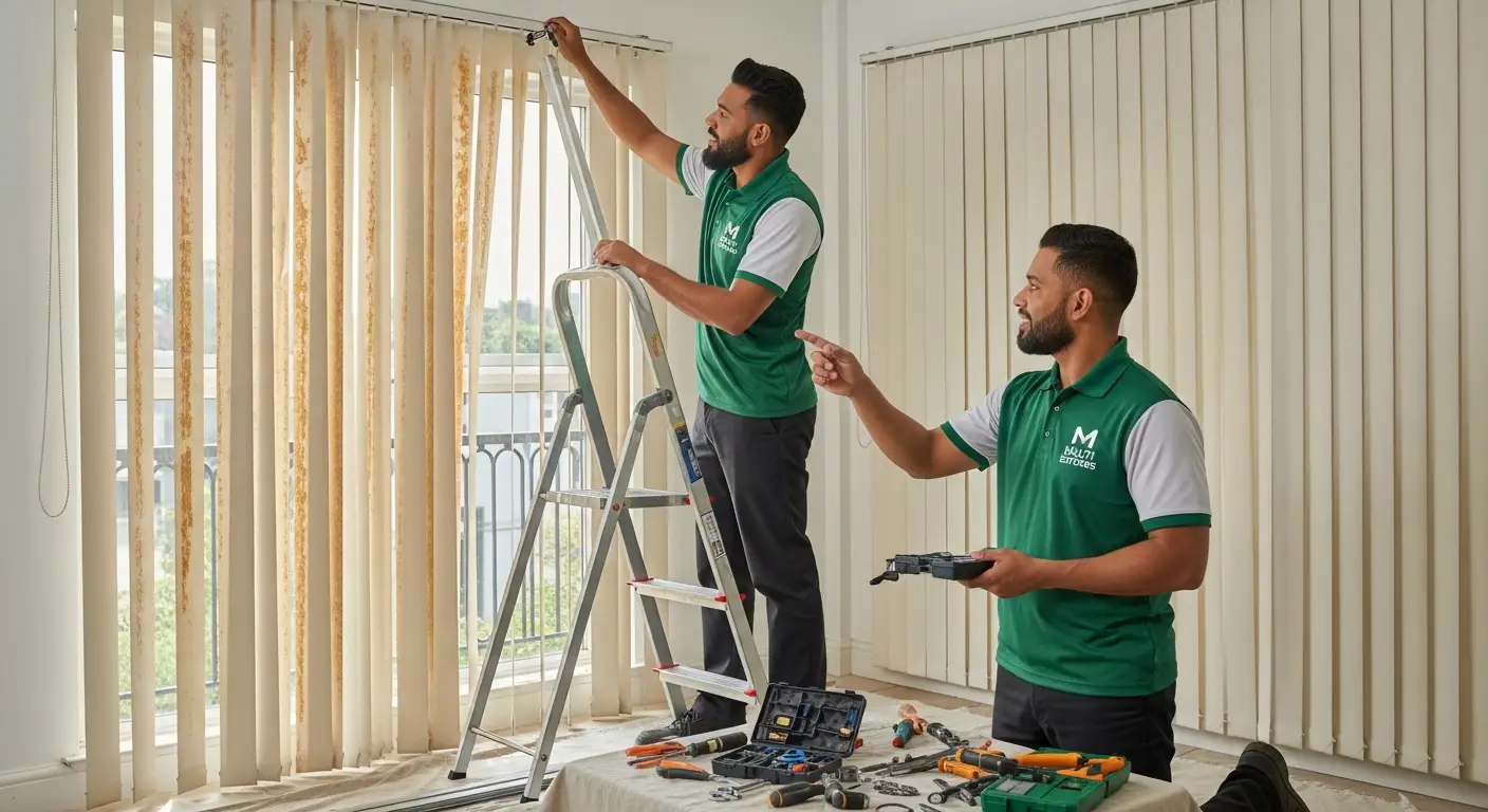 Estores Instalados em Ambiente Residencial