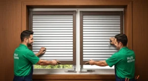 Estores Instalados em Ambiente Residencial