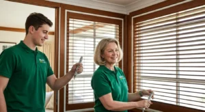 Estores Instalados em Ambiente Residencial