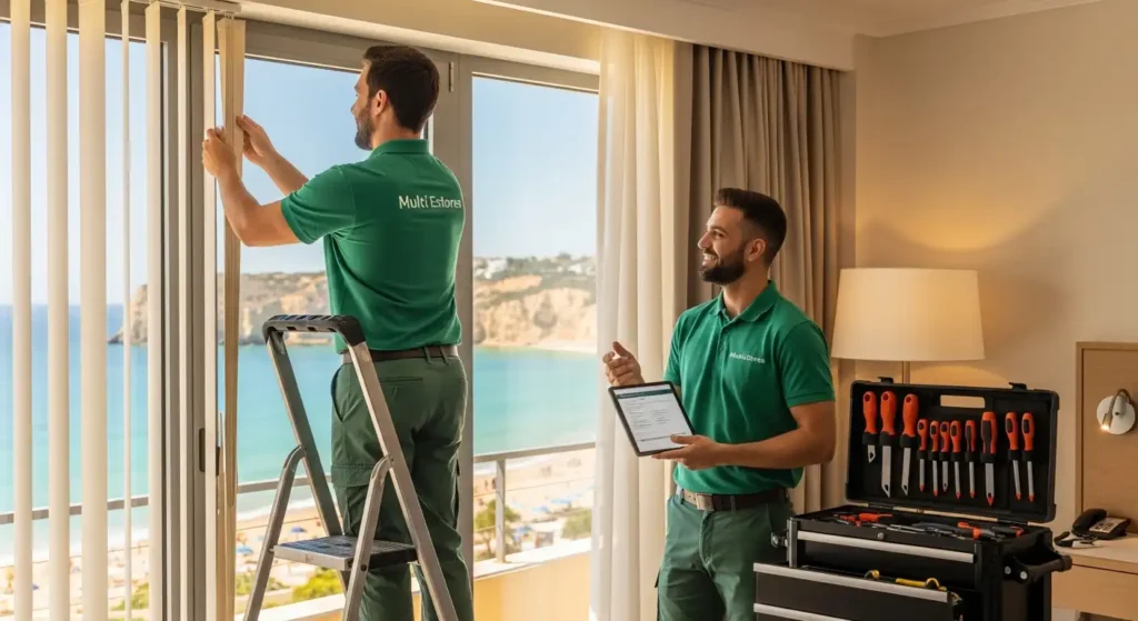 Estores de Segurança e Proteção para Imóveis