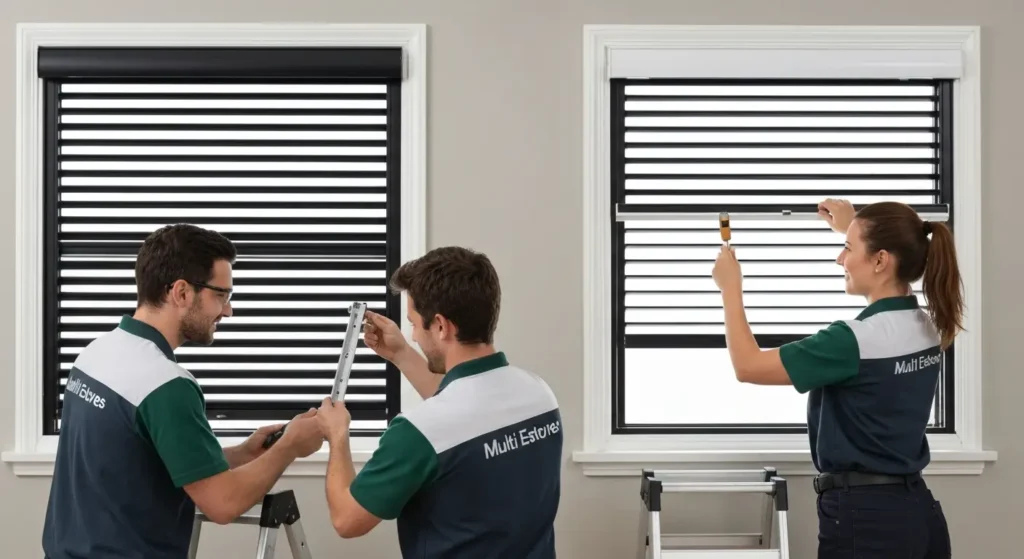 Exemplos de Estores em Funcionamento