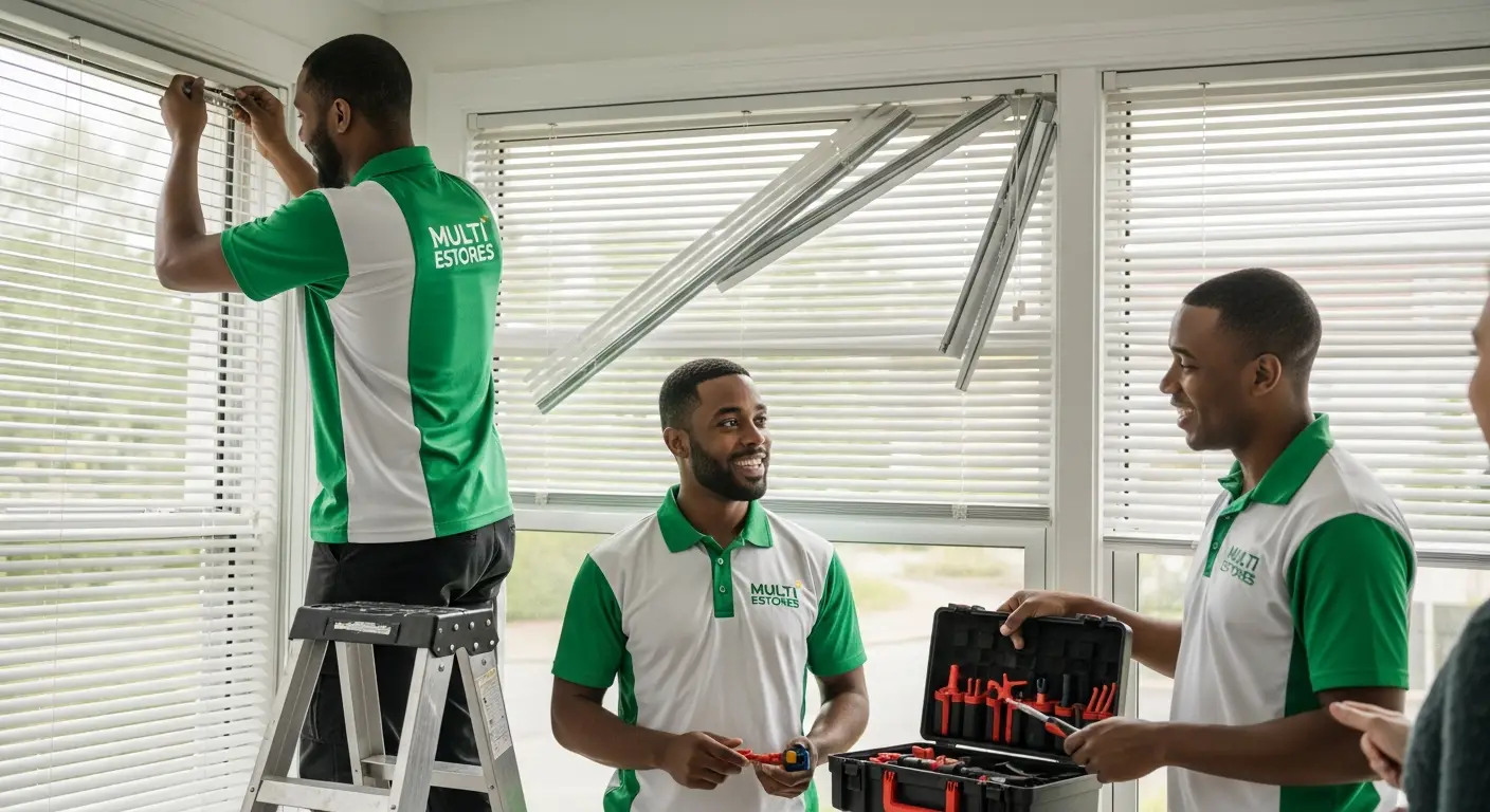 Exemplos de Estores em Funcionamento