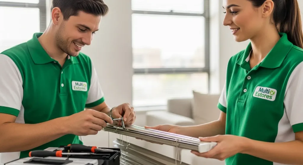 O Orçamento na Multi Estores Exemplos de Estores em Funcionamento