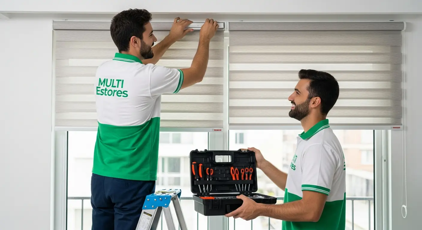 Exemplos de Estores em Funcionamento