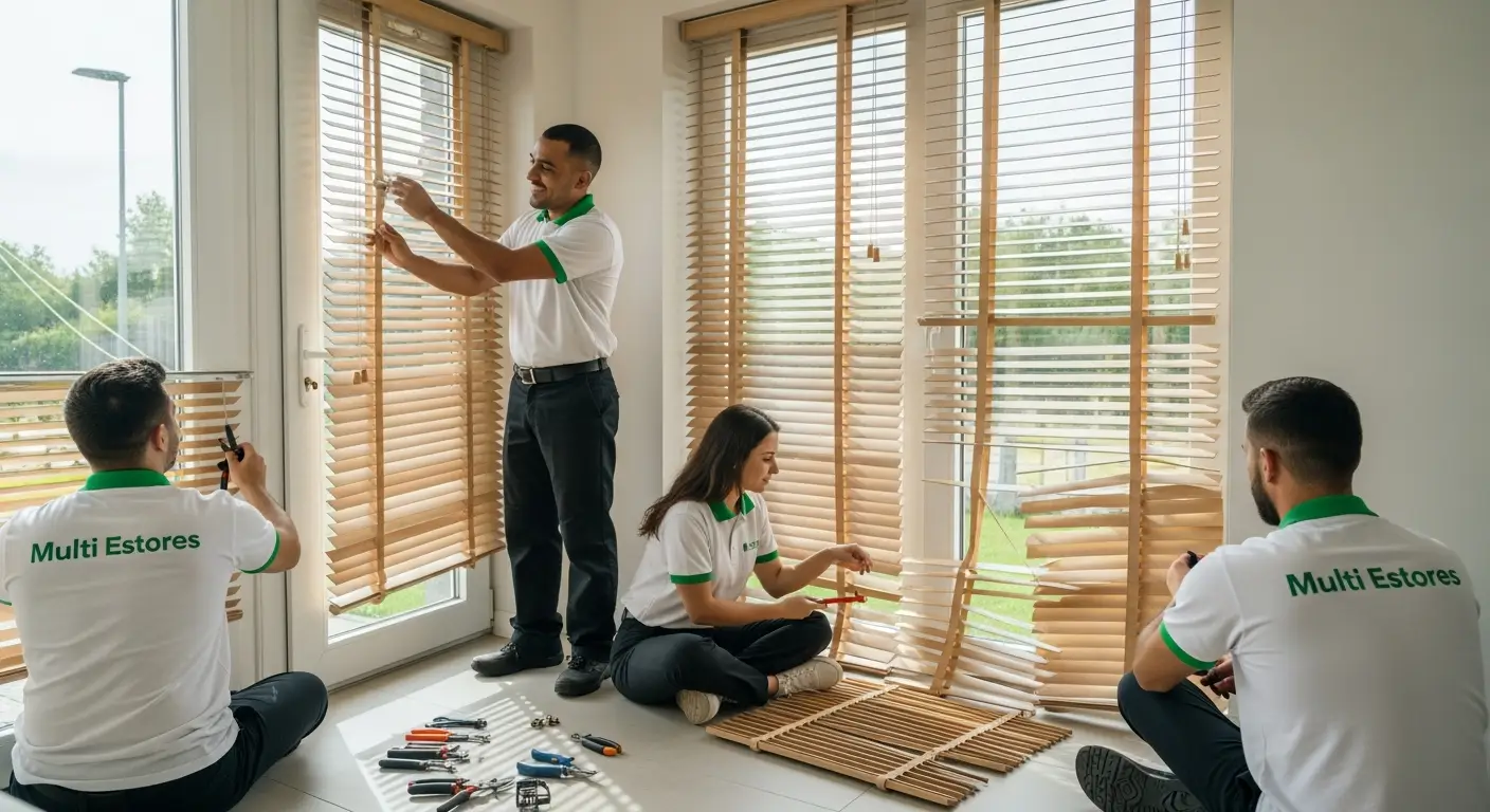 Estores e Persianas Eletricas Albufeira Segurança com Estores Elétricos