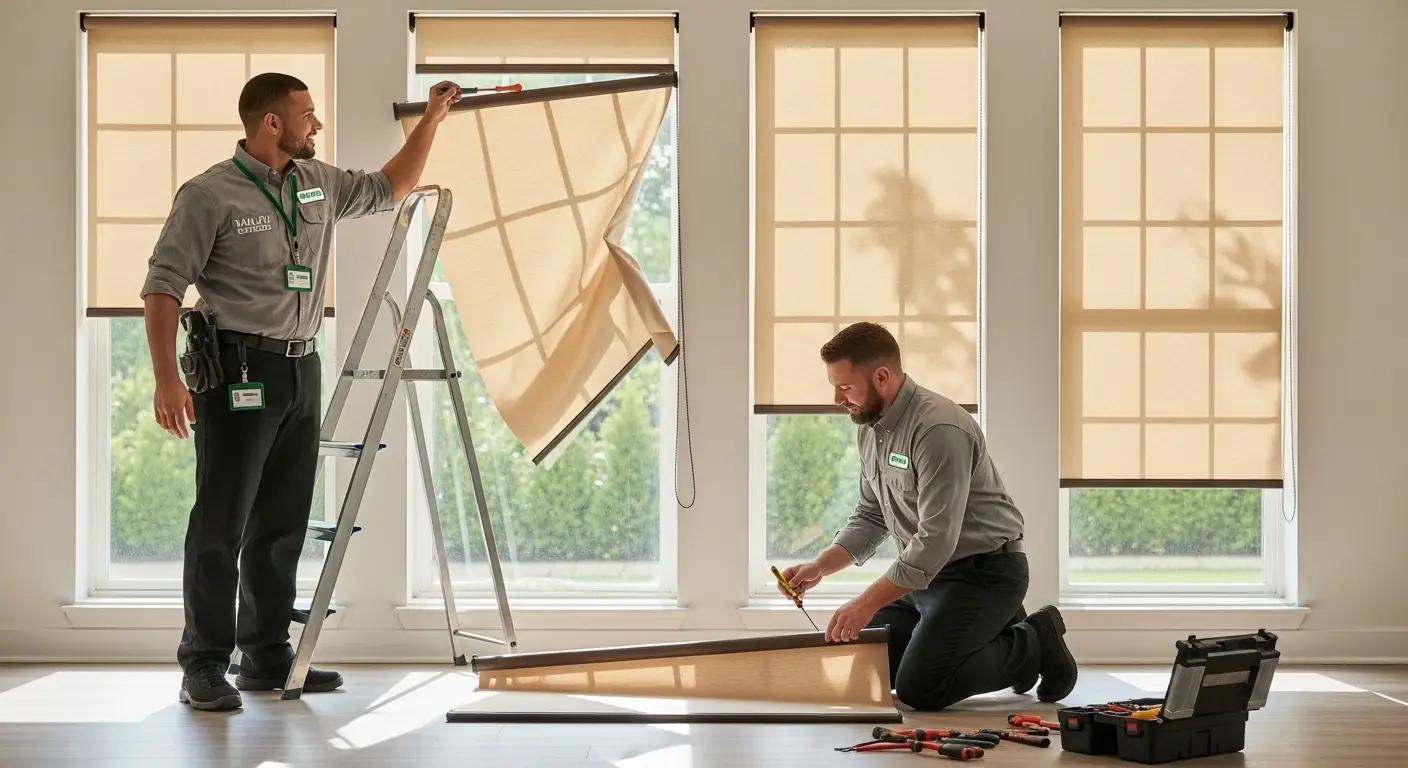 Exemplos de Estores em Funcionamento