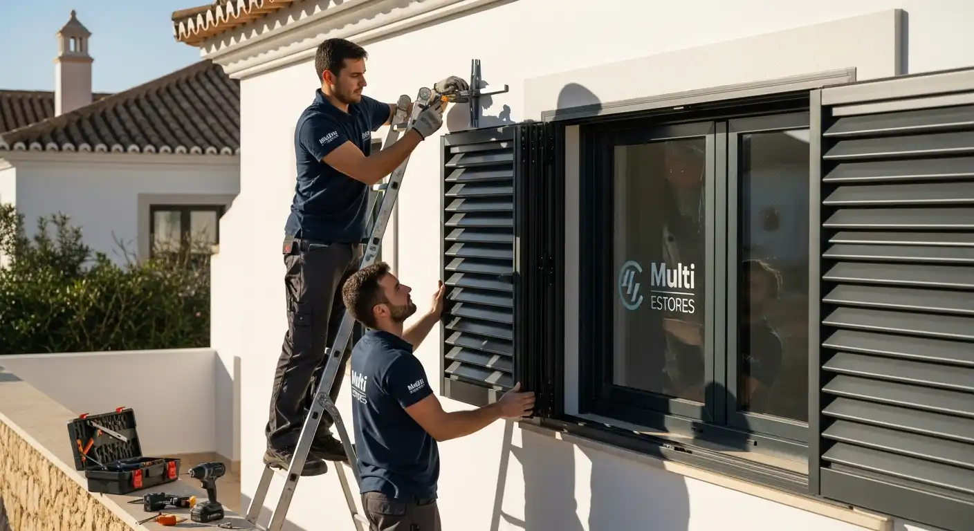 Estores Adaptados A Cada Fachada de Casas na Região do Algarve