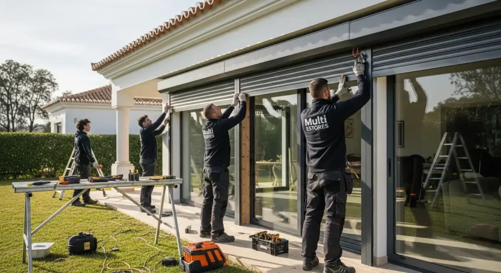 Estores Para Proteção Solar Em Casas Algarvias